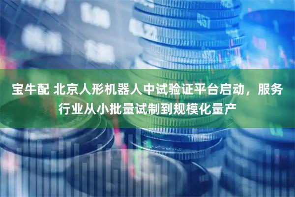 宝牛配 北京人形机器人中试验证平台启动，服务行业从小批量试制到规模化量产
